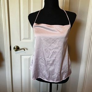 Super Down Silk Tank Top